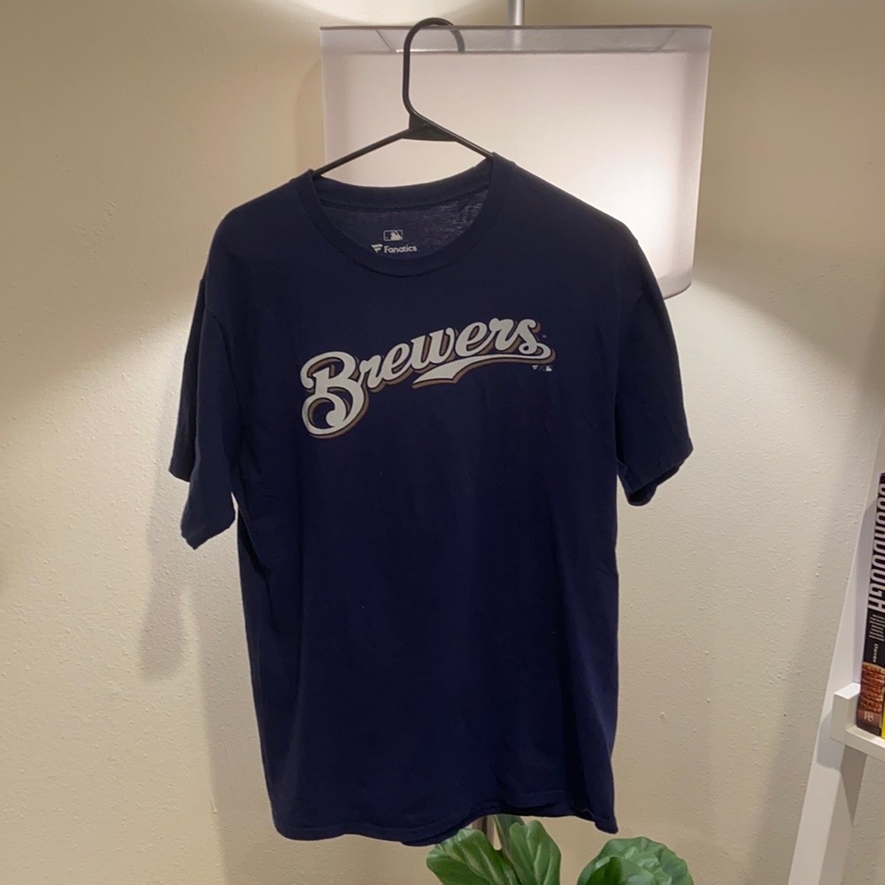 Brewers crew neck tshirt